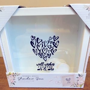 Burnes of Boston Wedding Wishes Shadow Box